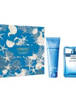 Versace Eau Fraiche Pour Homme zestaw woda toaletowa spray 100ml + żel pod prysznic 150ml