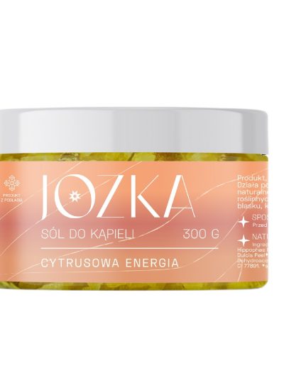 Jozka Sól do kąpieli Cytrusowa Energia 300g