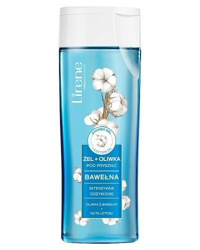 Lirene Żel + oliwka pod prysznic Bawełna 250ml