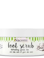Nacomi Sugar Foot Scrub naturalny cukrowy peeling do stóp Zielona Herbata 125g