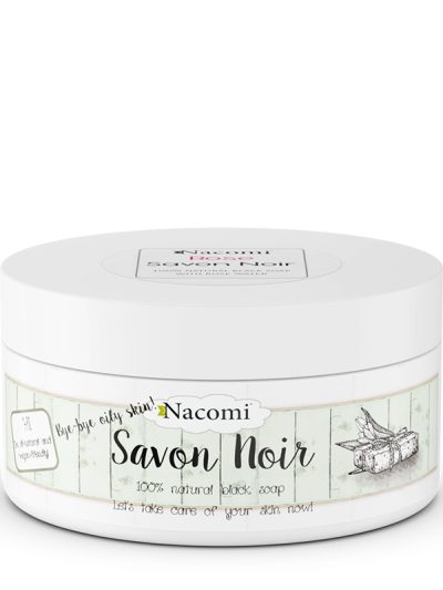 Nacomi Savon Noir mydło czarne 120g