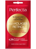 Perfecta Multi-Kolagen Retinol maska błyskawicznie liftingująca i ujędrniająca 8ml