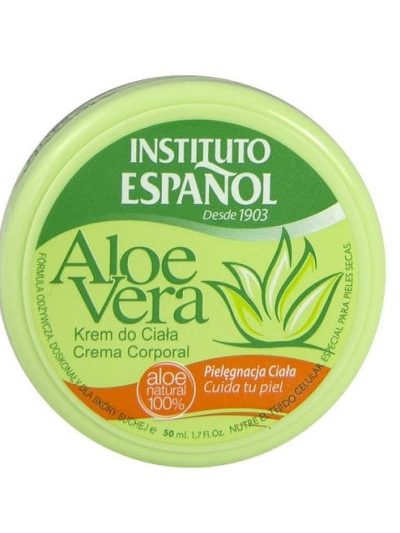 Instituto Espanol Aloe Vera krem do ciała nawilżający Aloes 50ml