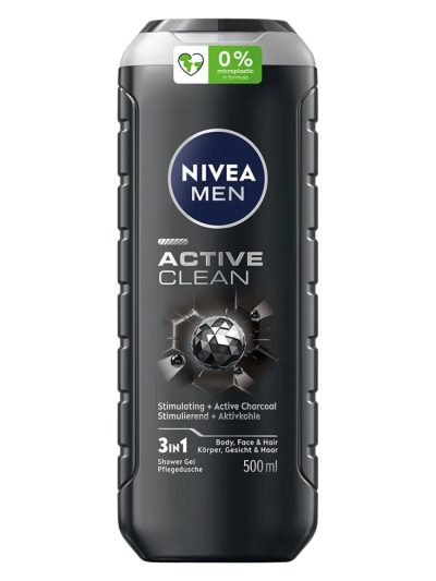 Nivea Men Active Clean żel pod prysznic 500ml