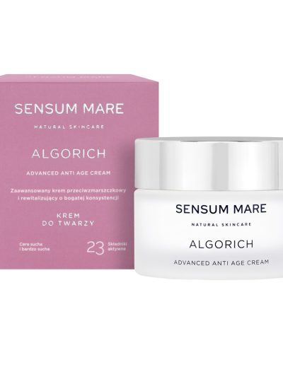 Sensum Mare Algorich zaawansowany krem rewitalizujący i przeciwzmarszczkowy o bogatej konsystencji 50ml