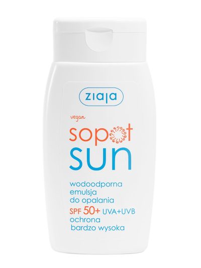 Ziaja Sopot Sun wodoodporna emulsja do opalania SPF50+ 125ml