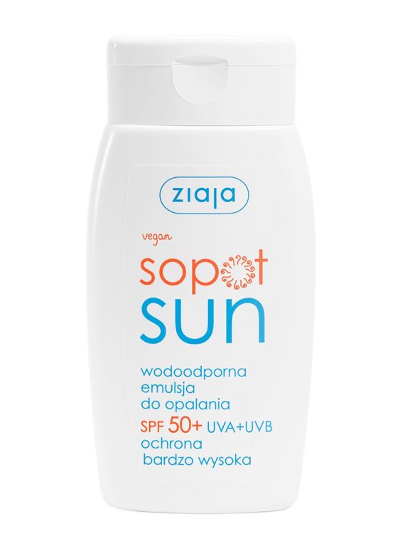 Ziaja Sopot Sun wodoodporna emulsja do opalania SPF50+ 125ml