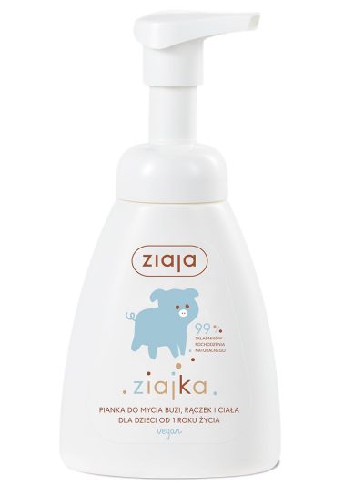 Ziaja Ziajka pianka do mycia buzi rączek i ciała 250ml