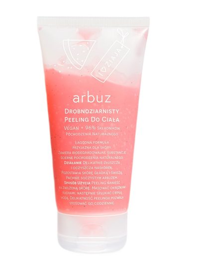 Ziaja Arbuz drobnoziarnisty peeling do ciała 160ml