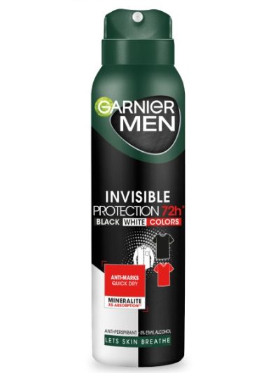Garnier Men Invisible Protection 72h antyperspirant spray 150ml