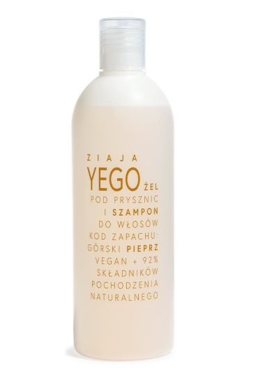 Ziaja Yego żel pod prysznic i szampon do włosów Górski Pieprz 400ml