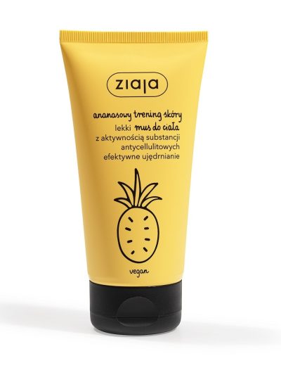 Ziaja Ananasowy Trening Skóry lekki mus do ciała 160ml