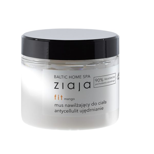 Ziaja Baltic Home Spa Fit mus nawilżający do ciała antycellulitowy i ujędrniający Mango 300ml