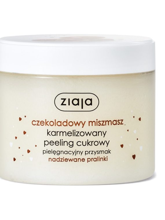 Ziaja Karmelizowany peeling cukrowy Czekoladowy Miszmasz 300ml