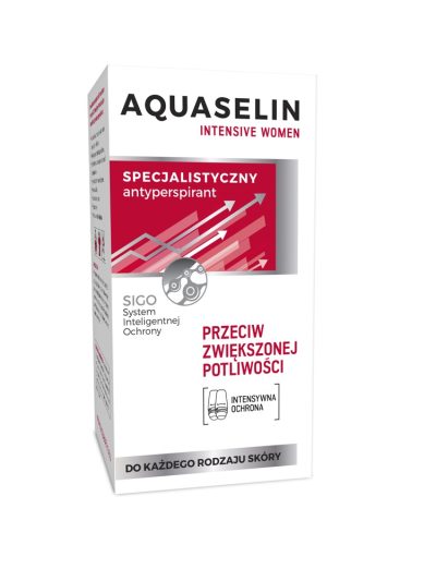 Aquaselin Intensive Women specjalistyczny antyperspirant przeciw zwiększonej potliwości 50ml