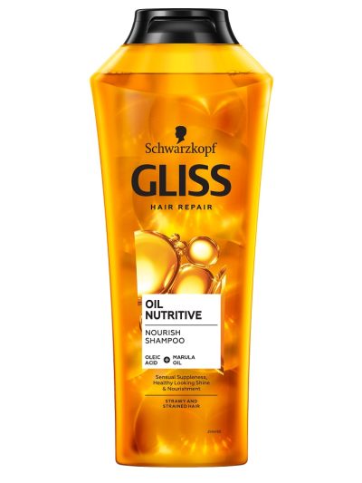 Gliss Oil Nutritive Shampoo odżywczy szampon do włosów przesuszonych i nadwyrężonych 400ml