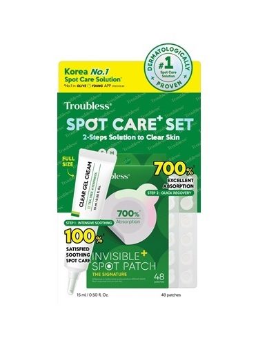 Troubless Spot Care Plus Set zestaw do pielęgnacji skóry z niedoskonałościami
