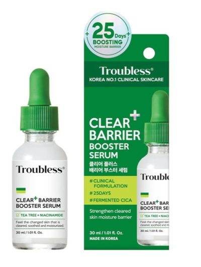 Troubless Clear Barrier Plus Booster Serum wzmacniające barierę ochronną serum do twarzy 30ml