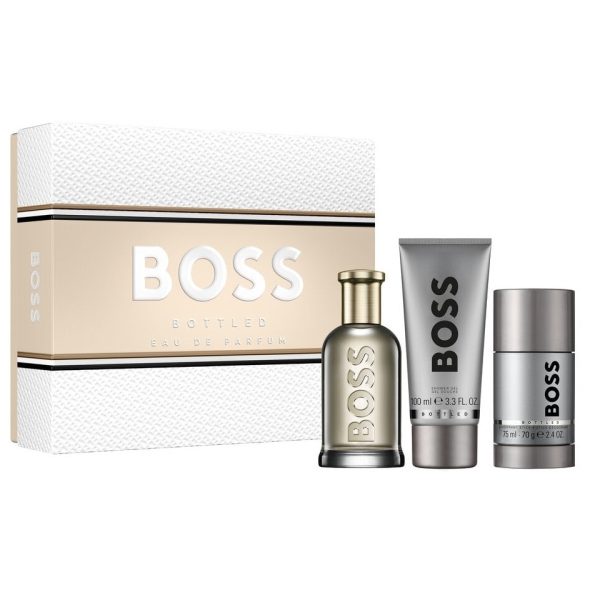 Hugo Boss Boss Bottled zestaw woda perfumowana 100ml + żel pod prysznic 100ml + dezodorant sztyft 75ml