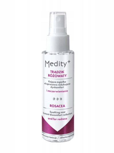 Medity+ Trądzik Różowaty kojąca mgiełka 100ml