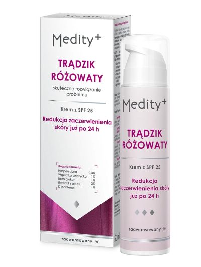 Medity+ Trądzik Różowaty krem na dzień SPF25 50ml