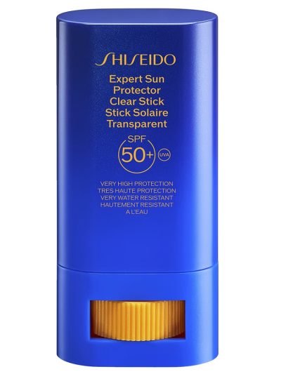 Shiseido Expert Sun Protector Clear Stick SPF50+ transparentny sztyft ochronny 20g