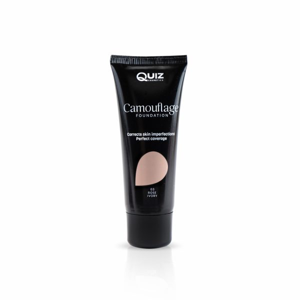 Quiz Cosmetics Camouflage Foundation kryjący podkład wzbogacony witaminą E N°03 30ml