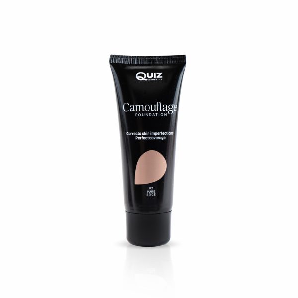 Quiz Cosmetics Camouflage Foundation kryjący podkład wzbogacony witaminą E N°02 30ml
