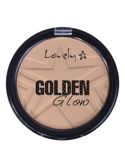 Lovely Golden Glow Powder lekki puder do twarzy 3 15g