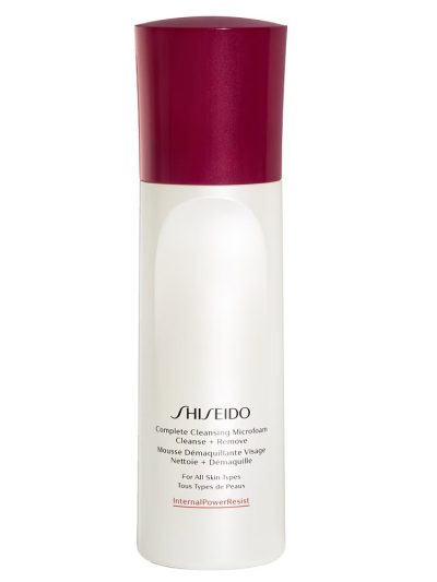 Shiseido Complete Cleansing MicroFoam pianka nawilżająco-oczyszczająca do twarzy 180ml