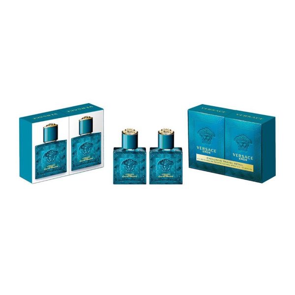 Versace Exclusive Travel Retail Eros zestaw woda toaletowa 2x30ml