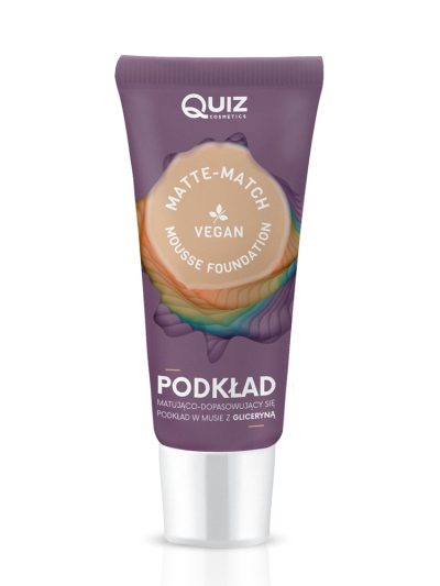 Quiz Cosmetics Matte-Match Mousse Foundation lekki podkład o konsystencji musu N°01 Natural 30ml
