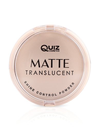 Quiz Cosmetics Matte Translucent Powder transparentny puder matujący N°01 10g