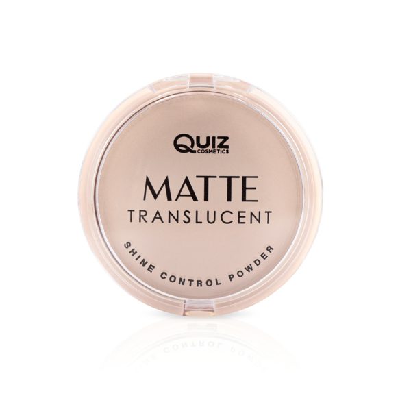 Quiz Cosmetics Matte Translucent Powder transparentny puder matujący N°01 10g