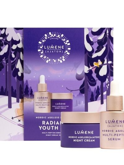 Lumene Nordic Ageless &lsqb;Ajaton&rsqb; Radiant Youth Set zestaw serum do twarzy 30ml + krem do twarzy 50ml