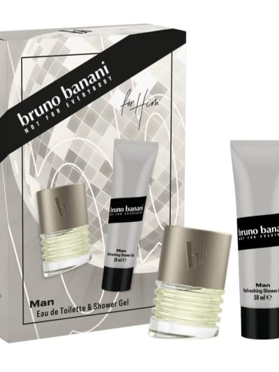 Bruno Banani Man zestaw woda toaletowa 30ml + żel pod prysznic 50ml