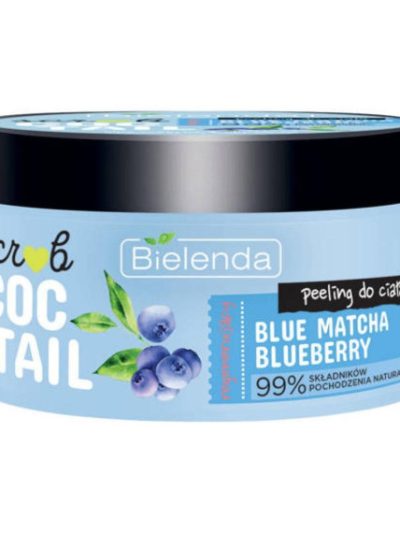 Bielenda Scrub Coctail regenerujący peeling do ciała Blue Matcha + Blueberry 350g