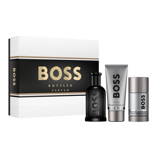 Hugo Boss Boss Bottled zestaw perfumy 100ml + żel pod prysznic 100ml + dezodorant sztyft 75ml