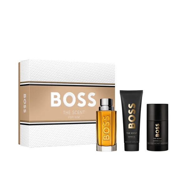 Hugo Boss Boss The Scent For Him zestaw woda toaletowa 100ml + dezodorant sztyft 75ml + żel pod prysznic 100ml