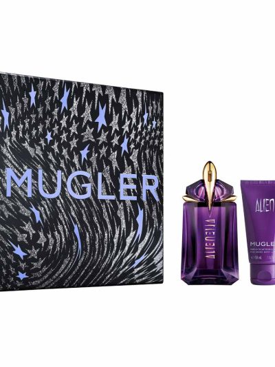 Thierry Mugler Alien zestaw woda perfumowana 60ml + woda perfumowana 10ml + balsam do ciała 50ml