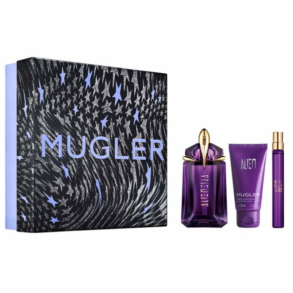 Thierry Mugler Alien zestaw woda perfumowana 60ml + woda perfumowana 10ml + balsam do ciała 50ml