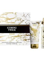 Iceberg Twice Gold zestaw woda toaletowa spray 125ml + żel pod prysznic 100ml
