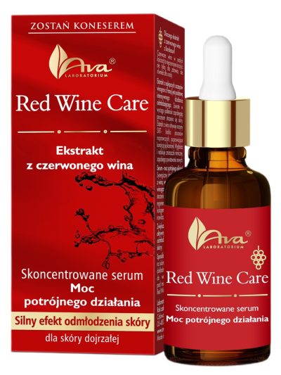 Ava Laboratorium Red Wine Care skoncentrowane serum do skóry dojrzałej 30ml