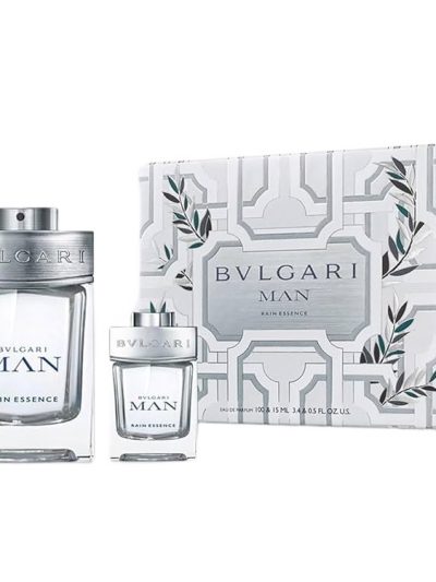 Bvlgari Man Rain Essence zestaw woda perfumowana 100ml + woda perfumowana 15ml