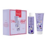 Hagi Na Śliwki zestaw balsam do ciała 200ml + żel do mycia ciała 300ml