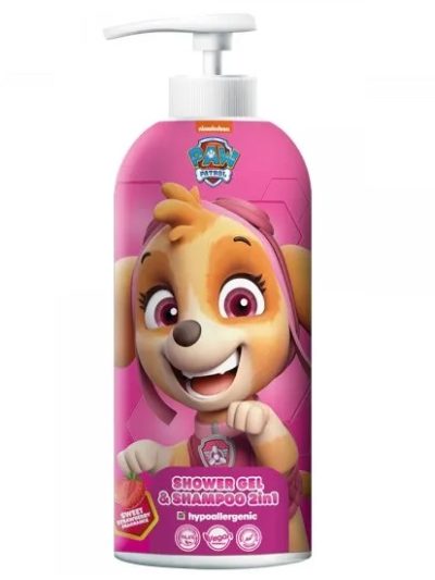 Paw Patrol Skye żel pod prysznic i szampon 2w1 Truskawka 1000ml