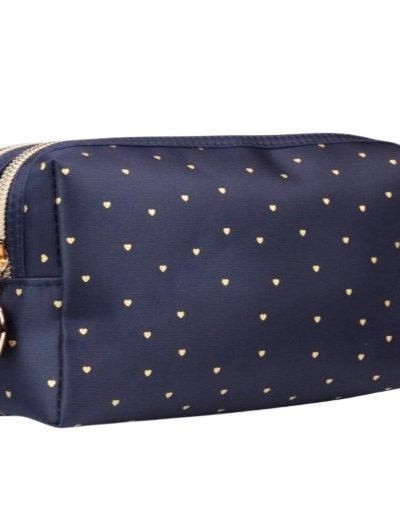 KillyS Kosmetyczka dwa suwaki Black Velvet