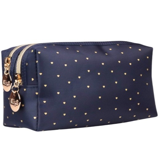 KillyS Kosmetyczka dwa suwaki Black Velvet