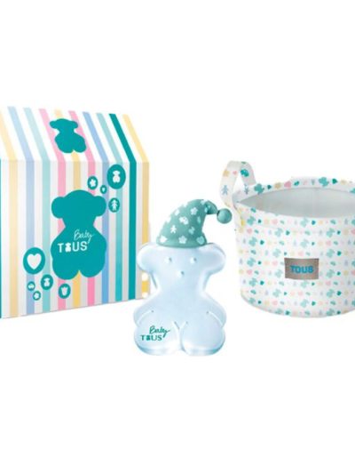 Tous Baby zestaw woda kolońska 100ml + kosz łazienkowy