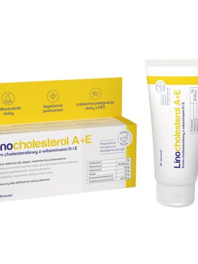 Ziołolek Linocholesterol A+E krem cholesterolowy z witaminami A i E 50g